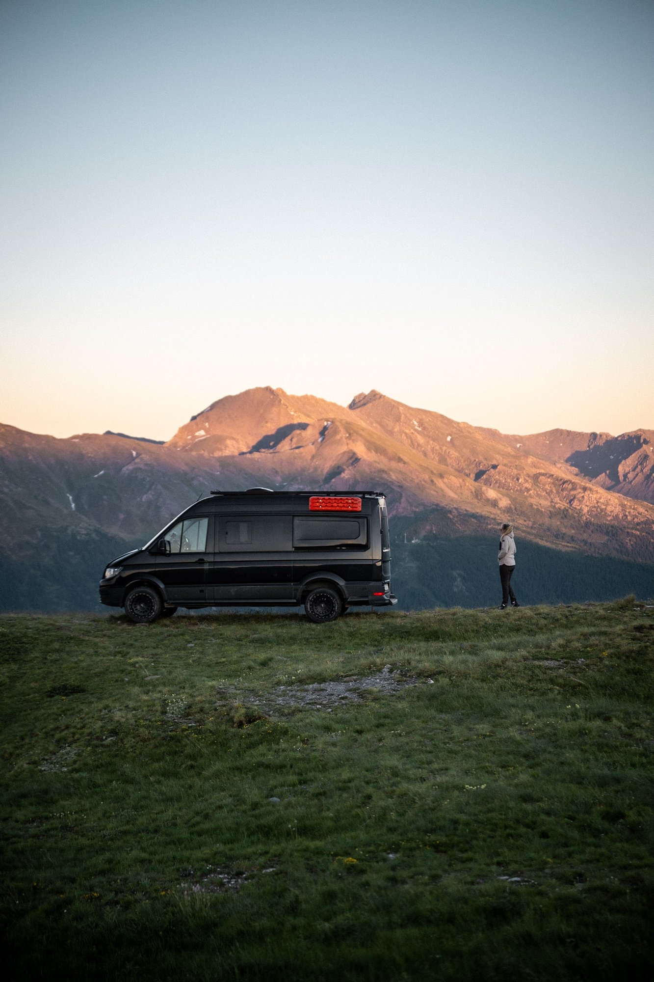 Abendstimmung in den französischen Westalpen