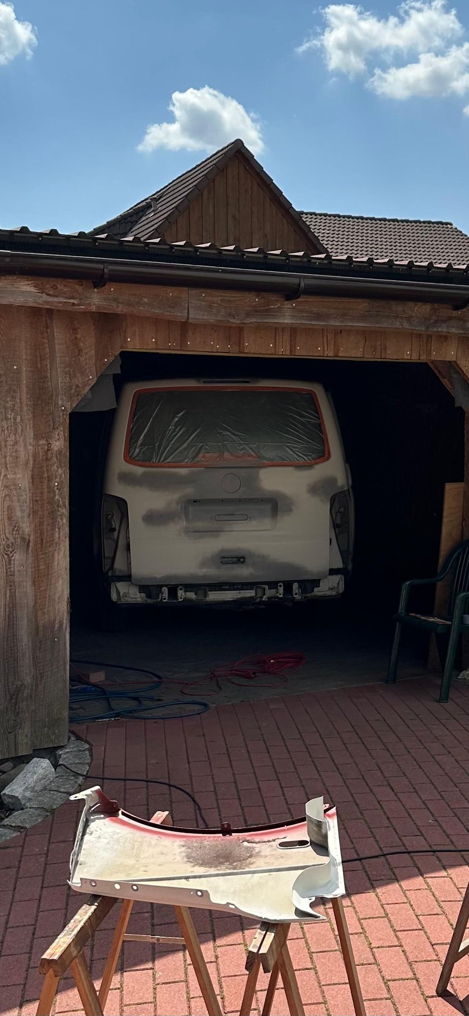 Der Carport wird zur Werkstatt: Hier entsteht LIKO Schritt für Schritt