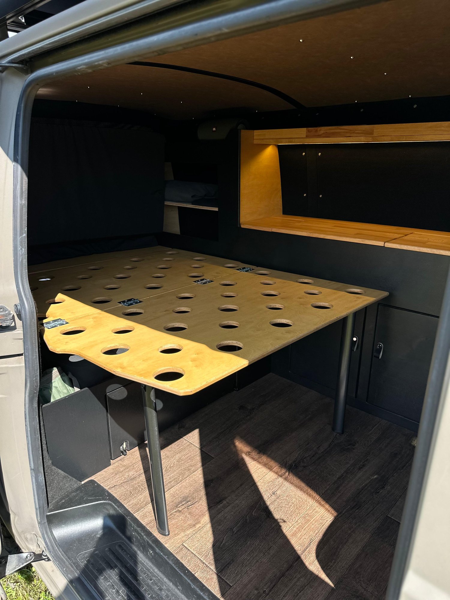Buche-Leimholz in Verbindung mit Birke und Bambus